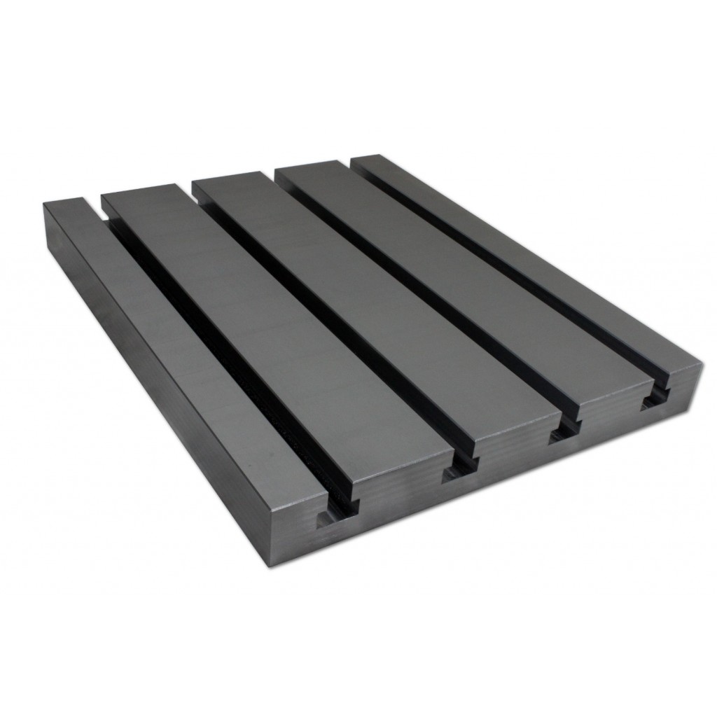 Steel T-slot plate Big Block - CNC Clamping